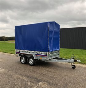 B.1426 ladtrailer m/stålsider og høj presenning