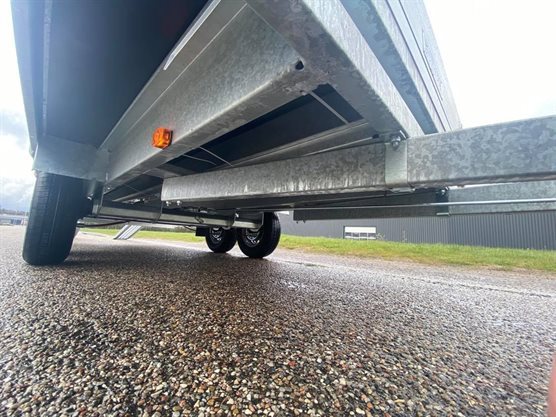 ASX 2500-325 ladtrailer med varmtgalvaniserede vanger