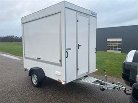 Streetline mini salgsvogn 250-1300 kg. med 1 salgsklap - lav egenvægt