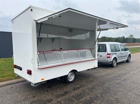 De-luxe 340 salgsvogn m/køledisk