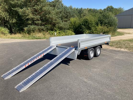 Aluminiumsramper til VZ Light ladtrailere