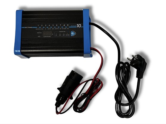 Batterilader f. tiptrailer 7 Pol stik