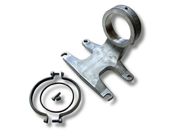 Montagebeslag til hydraulikpumpe i plastik