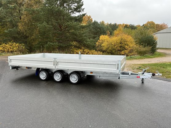 Selandia Trailer - Boss 500-3500 ladtrailer m/3 aksler
