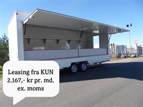 De-luxe 600 salgsvogn m/indretning