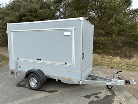 TF 300-1300 cargotrailer m/døre og 2 sideklapper