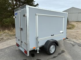 TF 250-1300 cargotrailer m/døre og 2 sideklapper