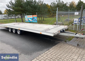 Brugt Le Mans 3500-811 autotrailer smal m/knækket lad