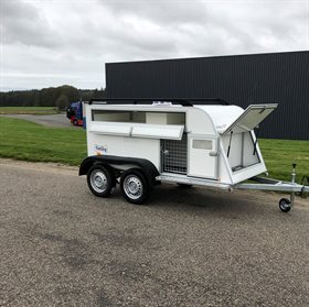 Demo Dogs 4 hundetrailer m/boogie og bremser