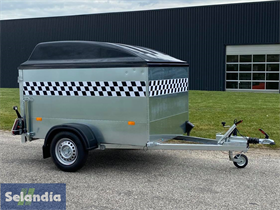 Gokart trailer m/sort låg & bremser