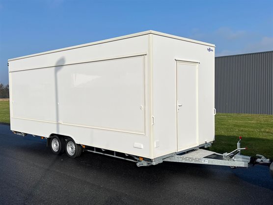 De-luxe New Line 600 mobil salgsvogn med plexiglas skydeparti