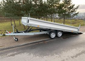 Djumbo 3500-420 maskintrailer m/2 aksler