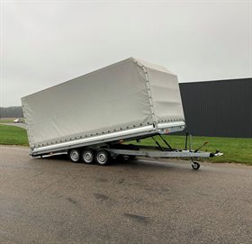 Djumbo 3500-520 maskintrailer med høj presenning