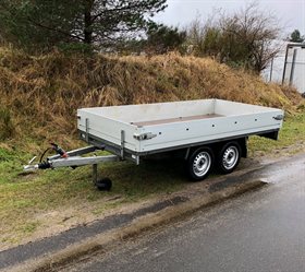 Brugt 1350-305 ladtrailer m/boogie