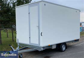 4202 skurvogn m/spiseplads til 6, køkken, toilet samt bruseniche