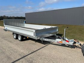 Djumbo 3500-430 maskintrailer m/2 aksler