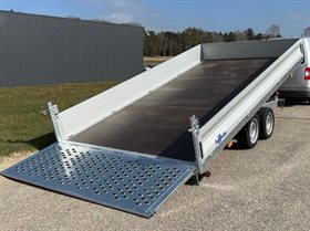 Djumbo 3500-430 maskintrailer m/2 aksler